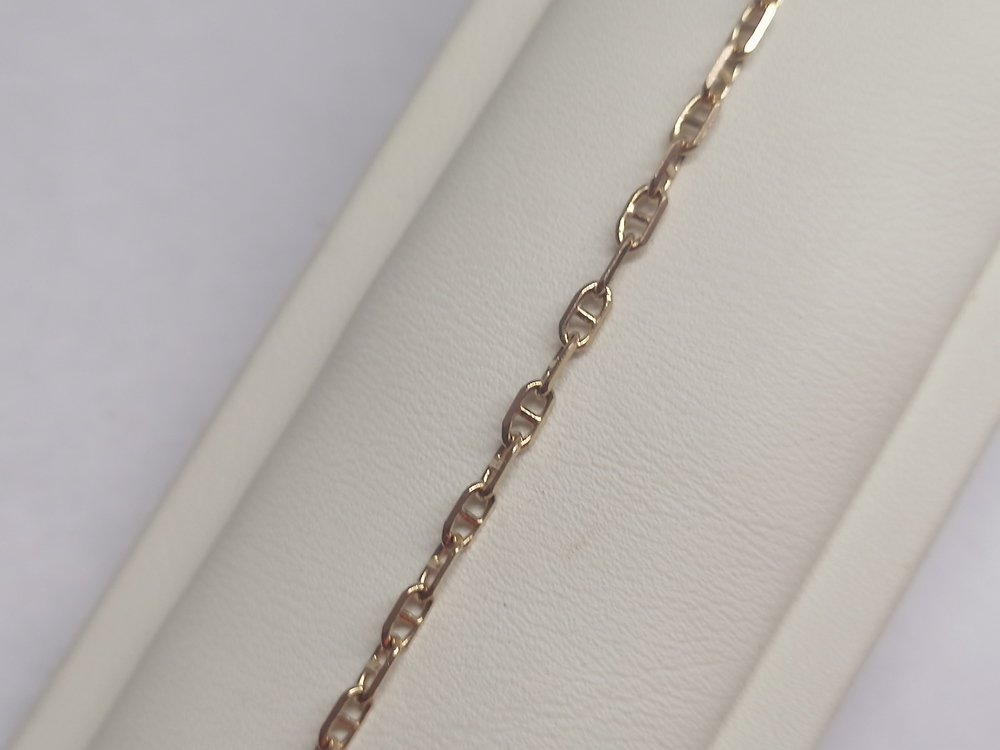 БРАСЛЕТ ПОЛНОВЕСНЫЙ Морское (Мыльница) Au 585