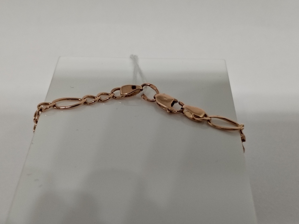 ЦЛФК585 ЦЕПЬ ПОЛНОВЕСНАЯ Фигаро(картье) (Au 585)