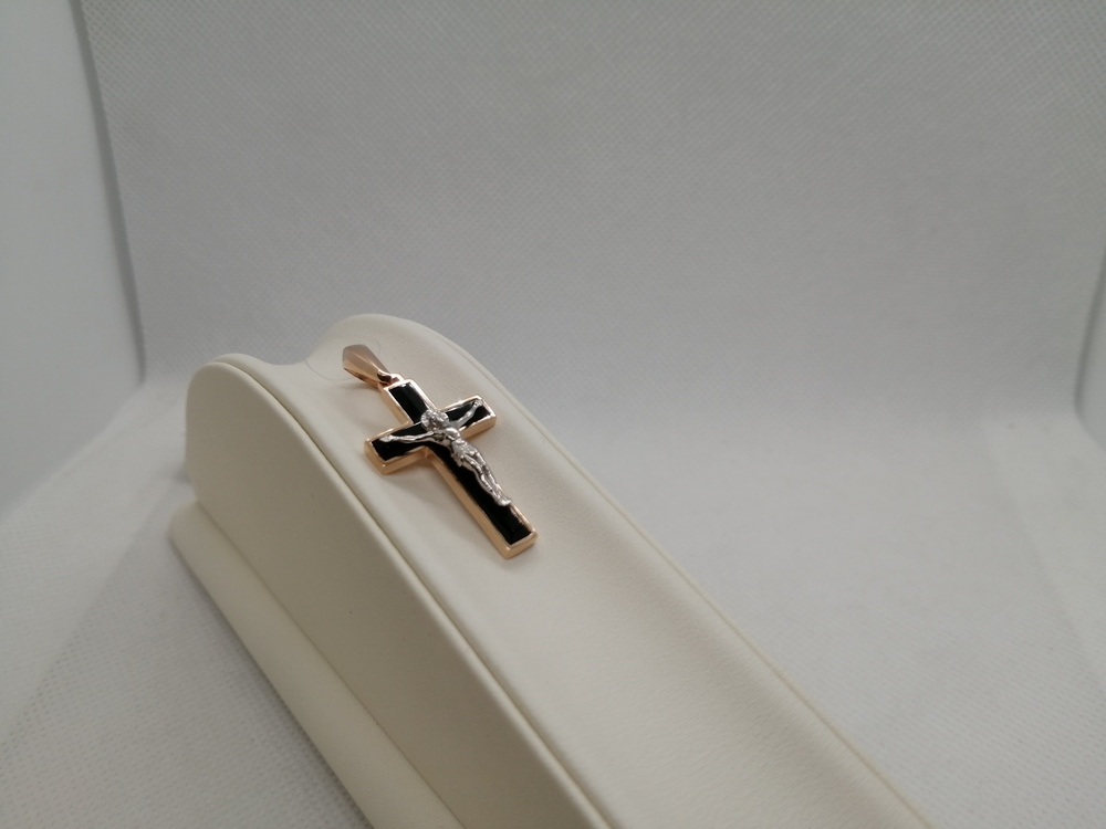  ПОДВЕСКА КРЕСТ (Au 585)