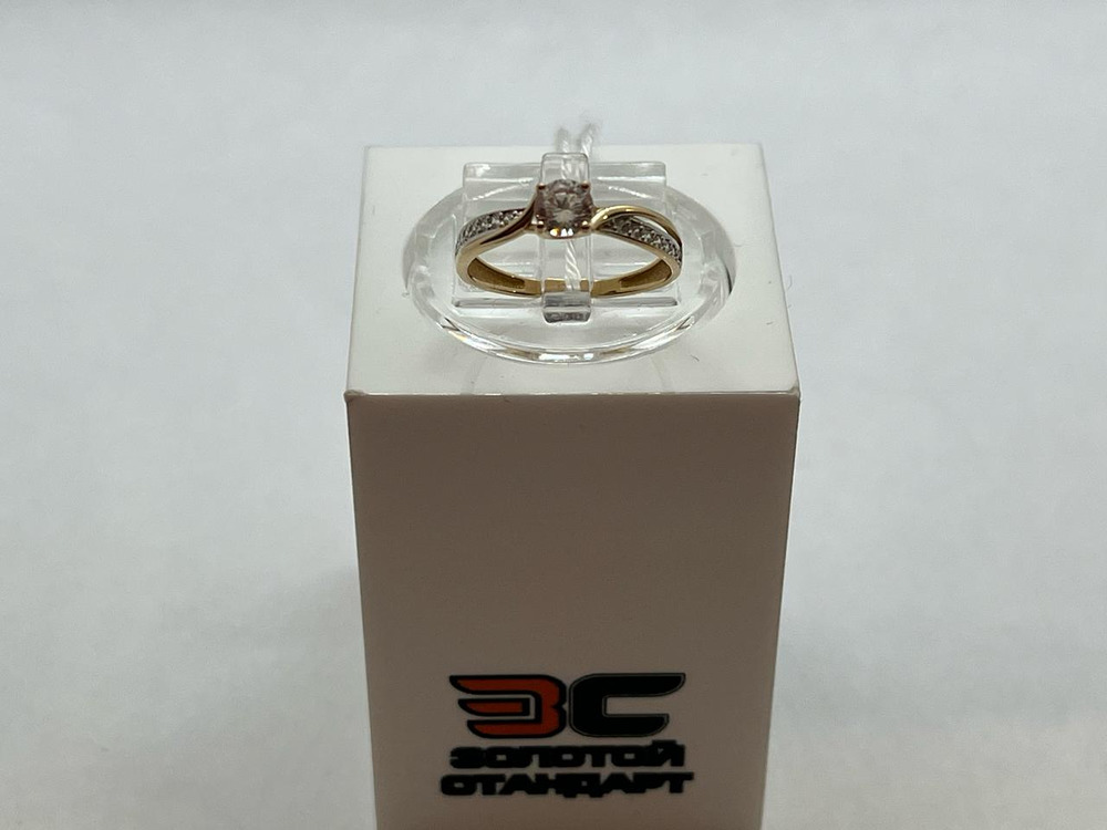 КОЛКМИ585 КОЛЬЦО С КАМНЯМИ (Au 585)