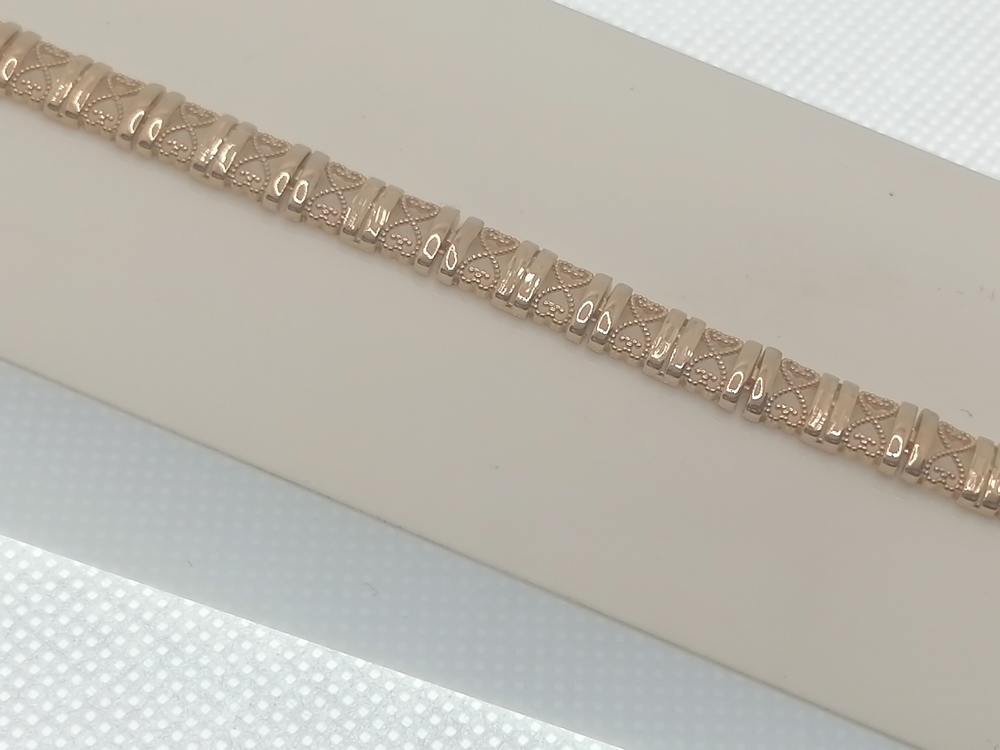 БРАСЛЕТ ШТАМПОВКА (Au 585)