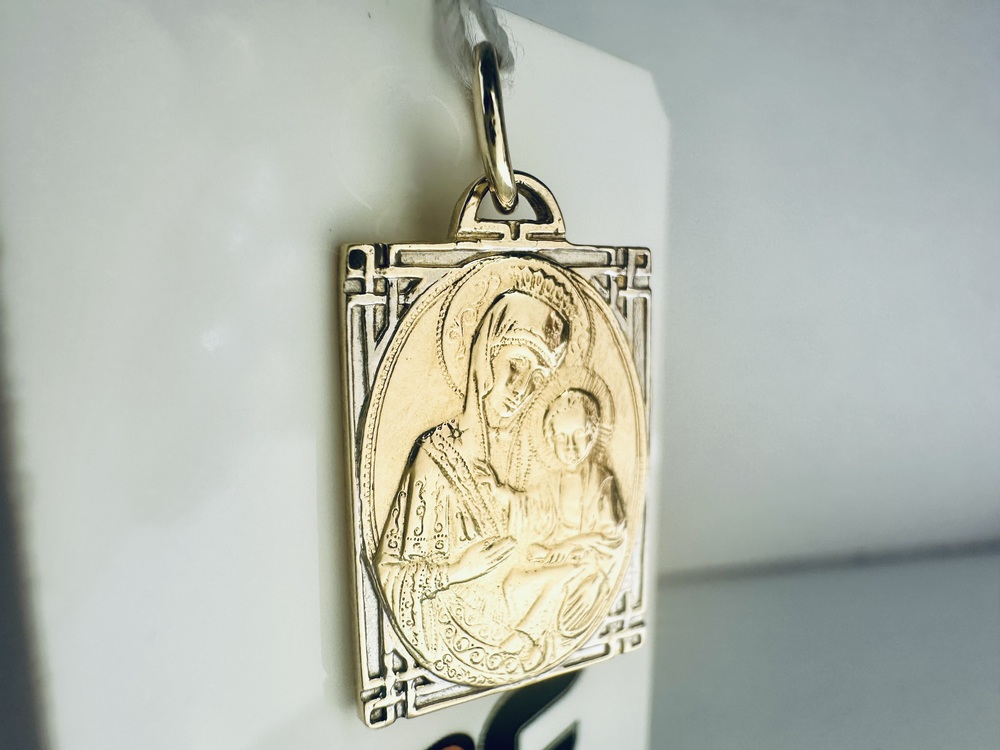 ПОДИБК585 ПОДВЕСКА ИКОНА БЕЗ КАМНЯ (Au 585)