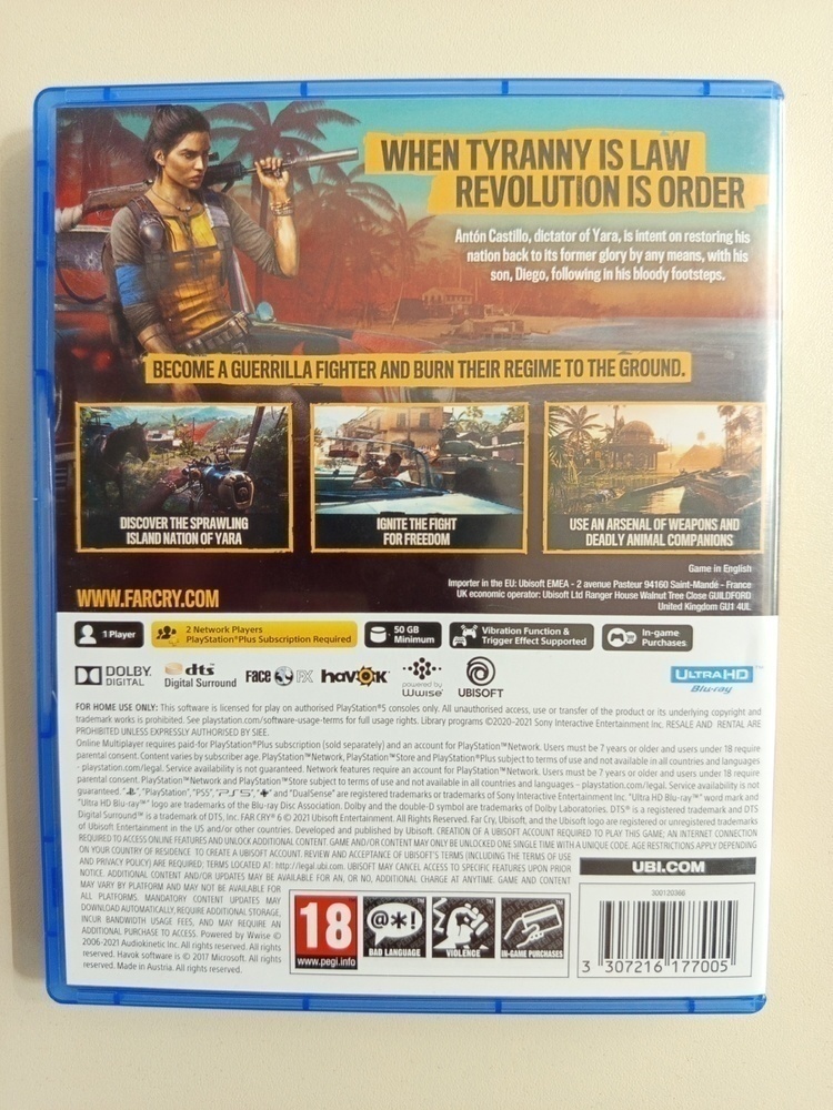 Игра Playstation 5 Farcry 6