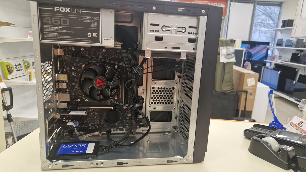 Системный блок Noname No Model; Core I3-12100F, Intel UHD Graphics 730, 16 Гб, 240 Гб, Нет