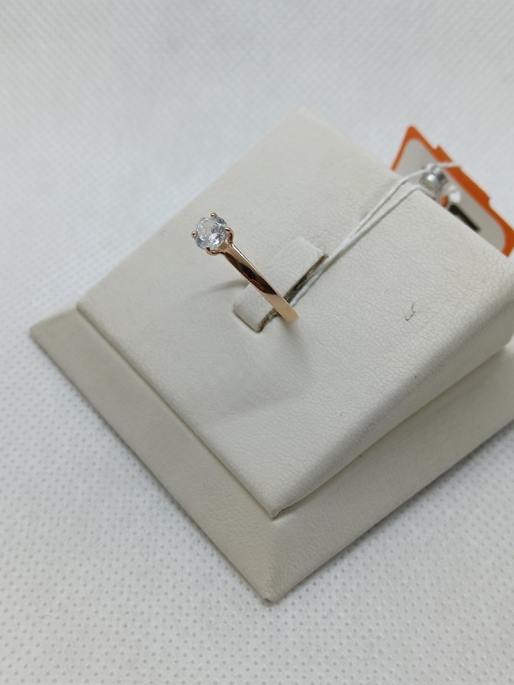 КОЛКМ585 КОЛЬЦО С КАМНЕМ (Au 585)