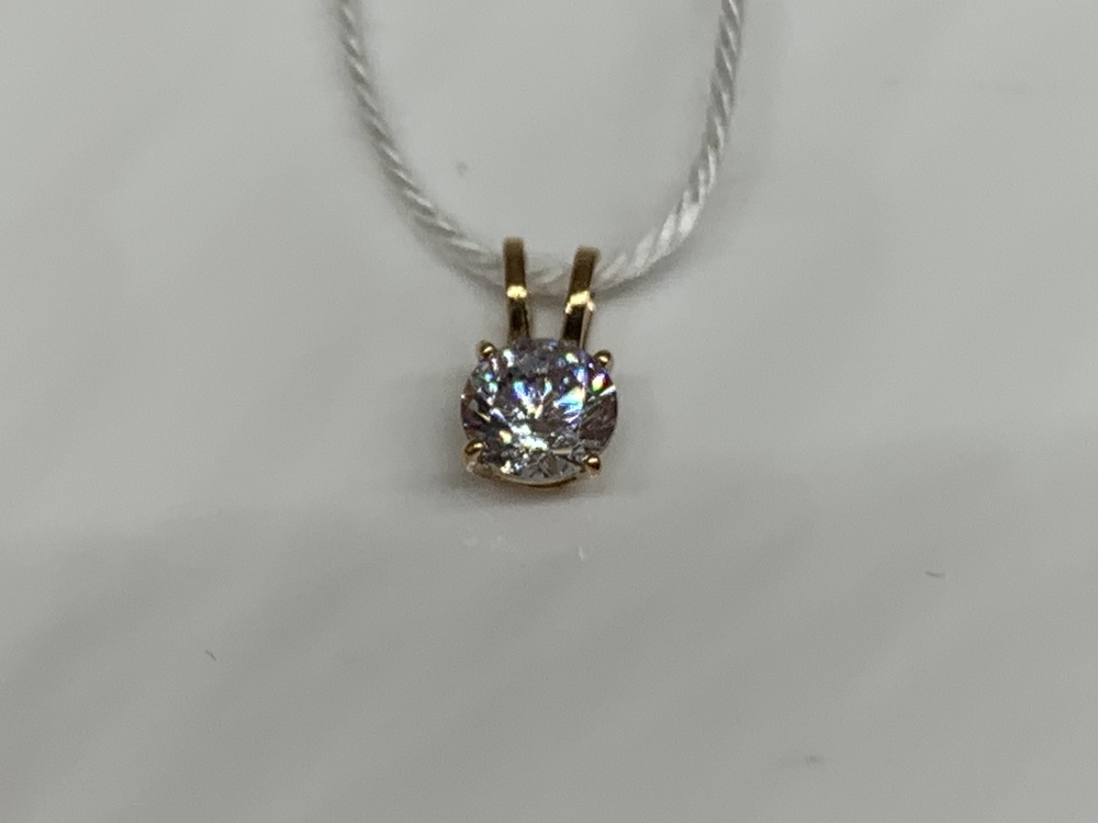 ПОДВЕСКА С КАМНЕМ (Au 585)