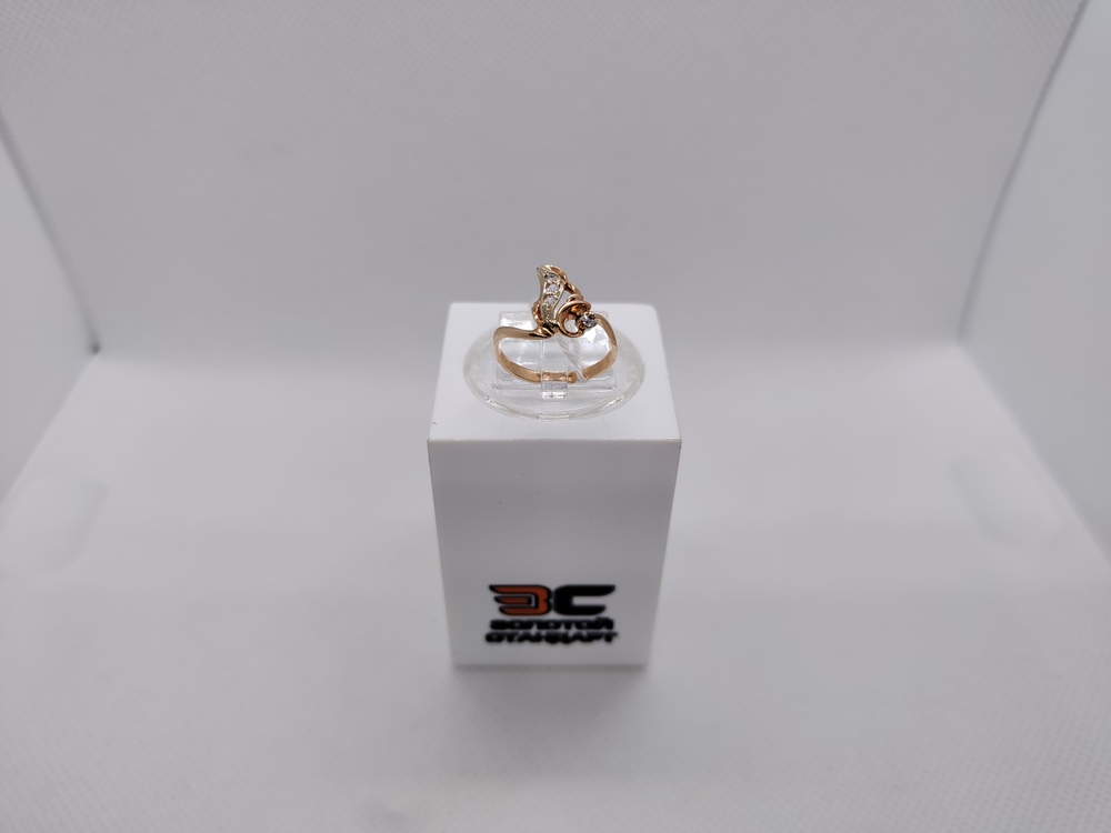 КОЛКМИ585 КОЛЬЦО С КАМНЯМИ (Au 585)