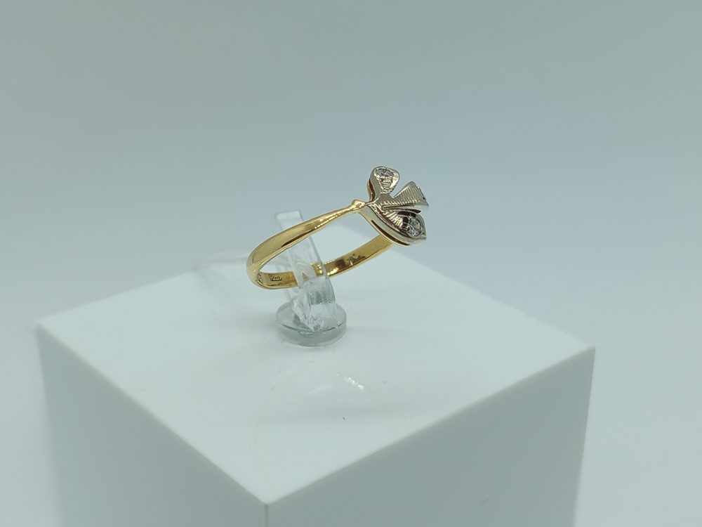 КОЛЬЦО БРИЛЛИАНТ Au 750