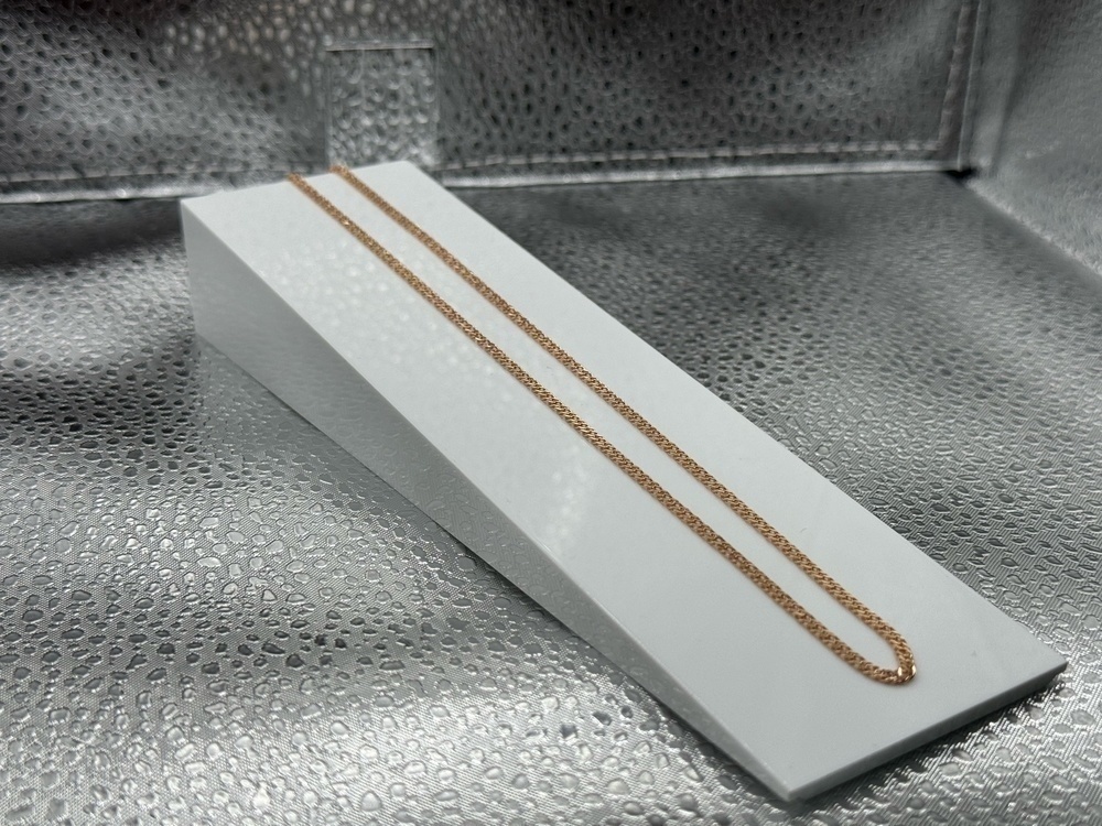 ЦЕПЬ ПОЛНОВЕСНАЯ Ромб двойной (Au 585)