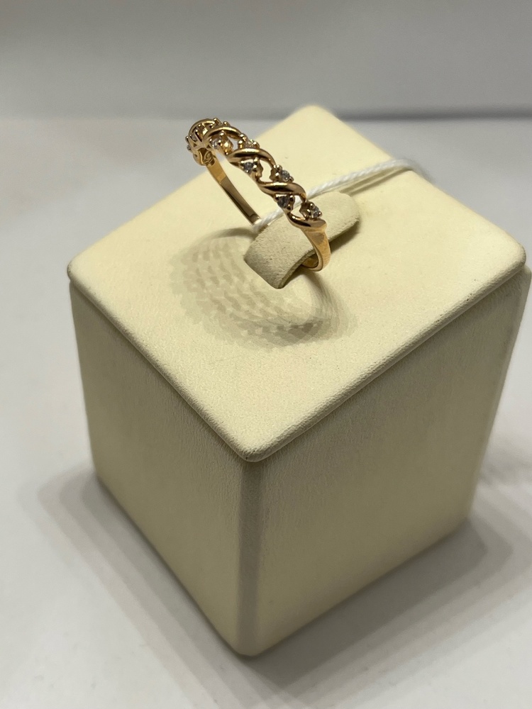 КОЛКМИ585 КОЛЬЦО С КАМНЯМИ (Au 585)