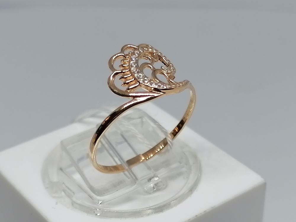 КОЛКМИ585 КОЛЬЦО С КАМНЯМИ (Au 585)