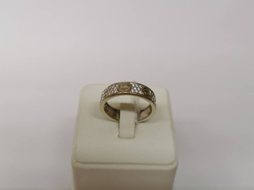 КОЛКМИ585 КОЛЬЦО С КАМНЯМИ (Au 585)