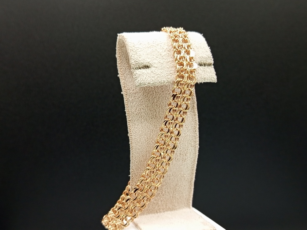 БРАСЛЕТ ПУСТОТЕЛЫЙ (Au 585)