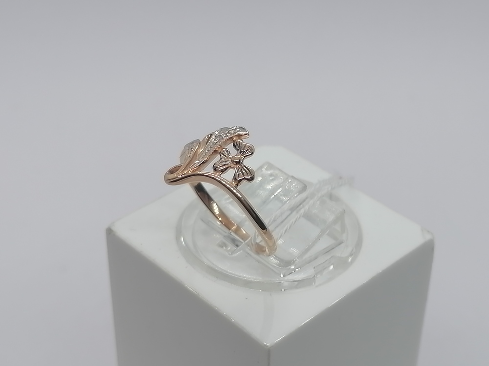 КОЛКМИ585 КОЛЬЦО С КАМНЯМИ (Au 585)