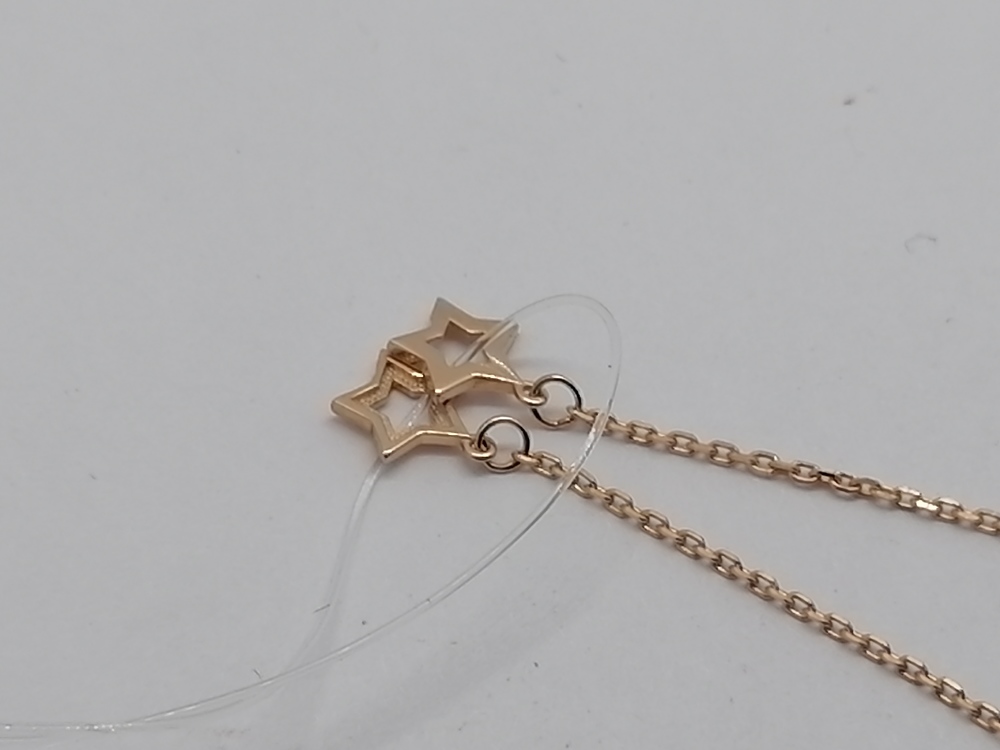 014932-1000 СЕРЬГИ ПРОДЕВКИ без камня (Au 585)