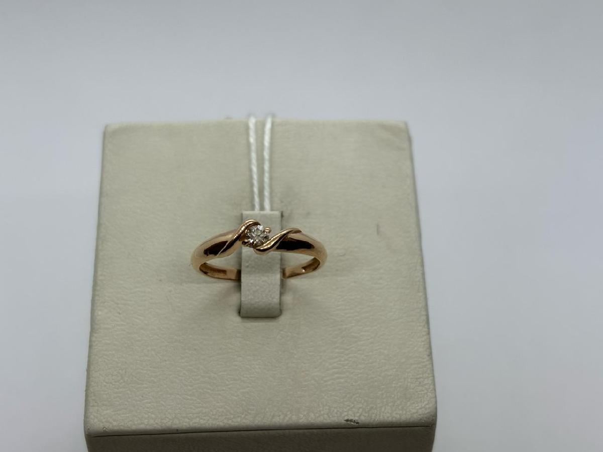 КОЛЬЦО БРИЛЛИАНТ Au 585