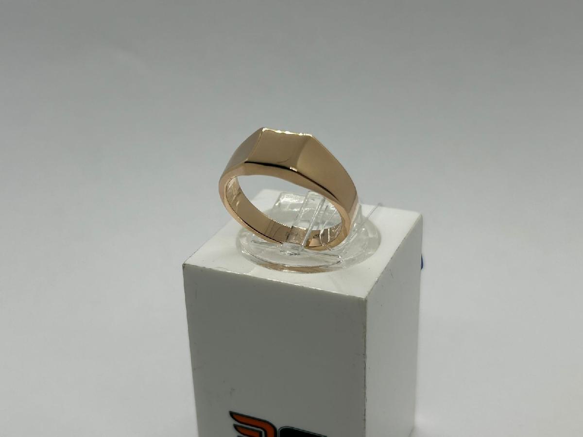 01-0064 КОЛЬЦО ПЕЧАТКА без камня (Au 585)