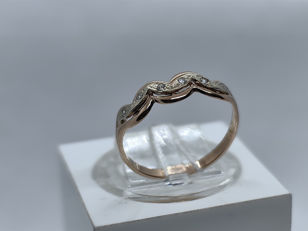 КОЛКМИ585 КОЛЬЦО С КАМНЯМИ (Au 585) КОЛКМИ585 КОЛЬЦО С КАМНЯМИ (Au 585)