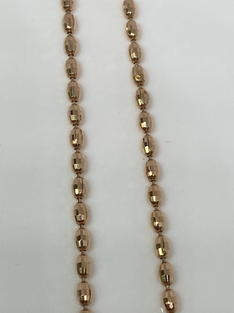 ЦППА585 ЦЕПЬ ПУСТОТЕЛАЯ Перлина (Au 585)