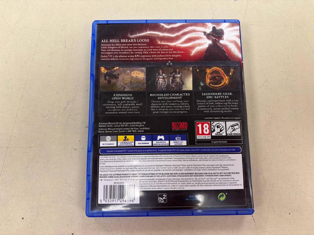 Игра  Playstation 4 Diablo 4
