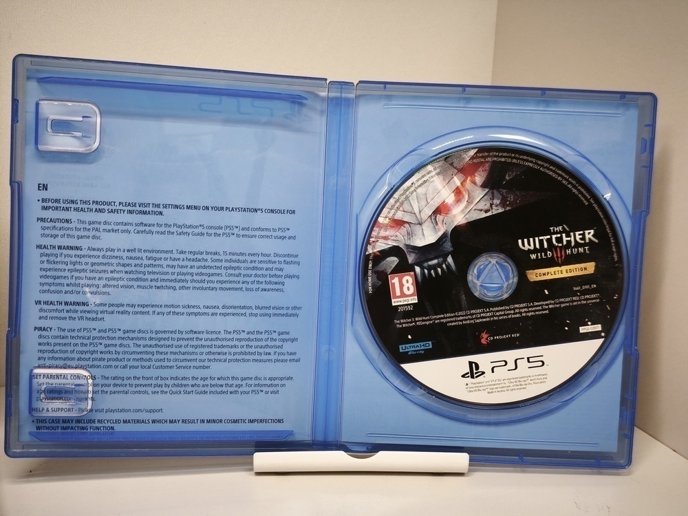 Игра Playstation 5 Witcher Wild Hunt