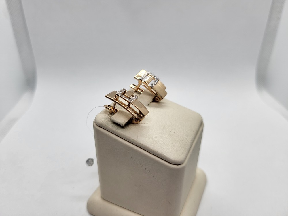 СЕРЬГИ С КАМНЯМИ (Au 585)