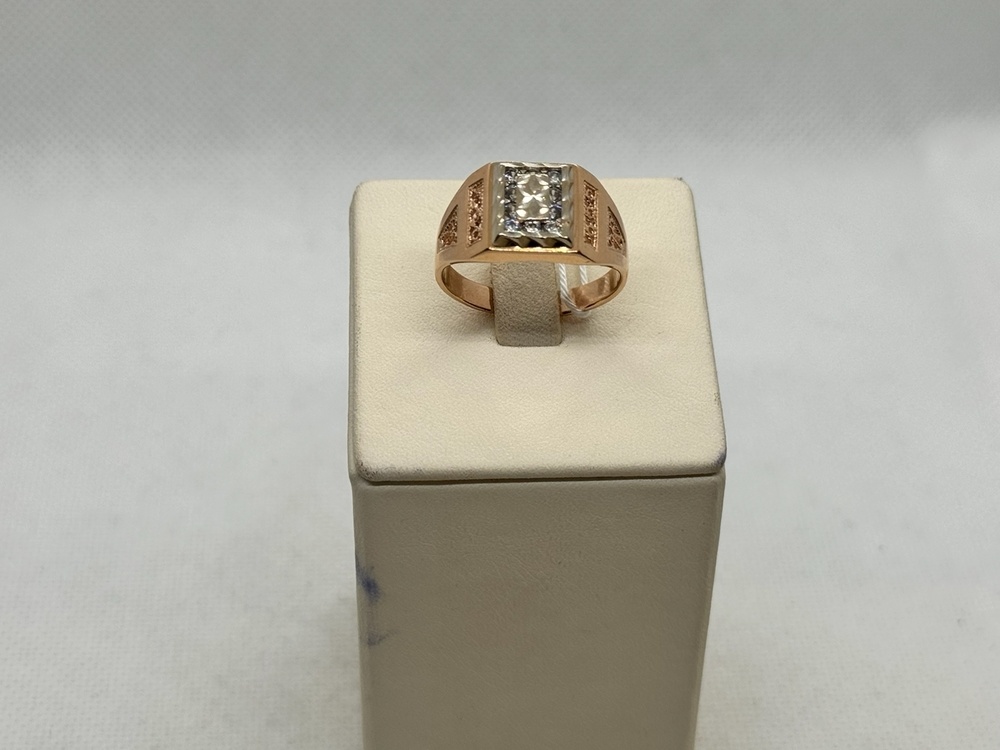 ПЕЧКМИ585 ПЕЧАТКА С КАМНЯМИ (Au 585)