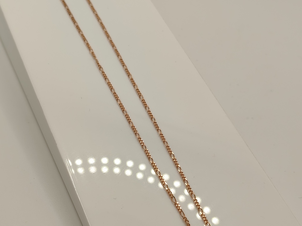 ЦЛФК585 ЦЕПЬ ПОЛНОВЕСНАЯ Фигаро(картье) (Au 585)