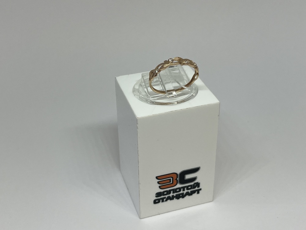 КОЛКМИ585 КОЛЬЦО С КАМНЯМИ (Au 585)