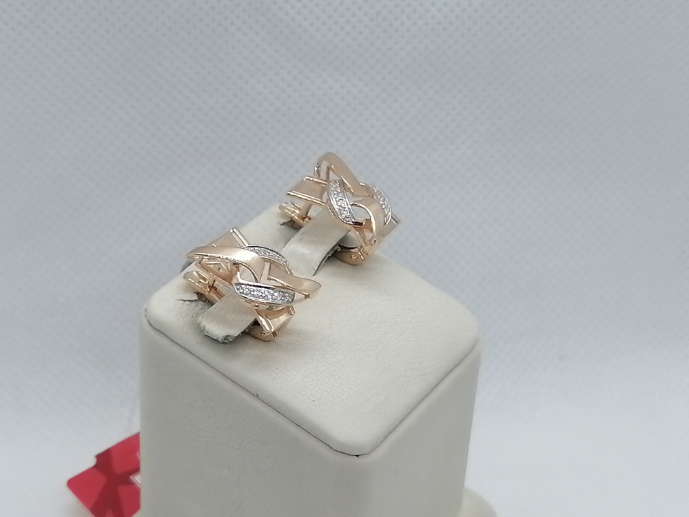 СЕРЬГИ С КАМНЯМИ (Au 585)