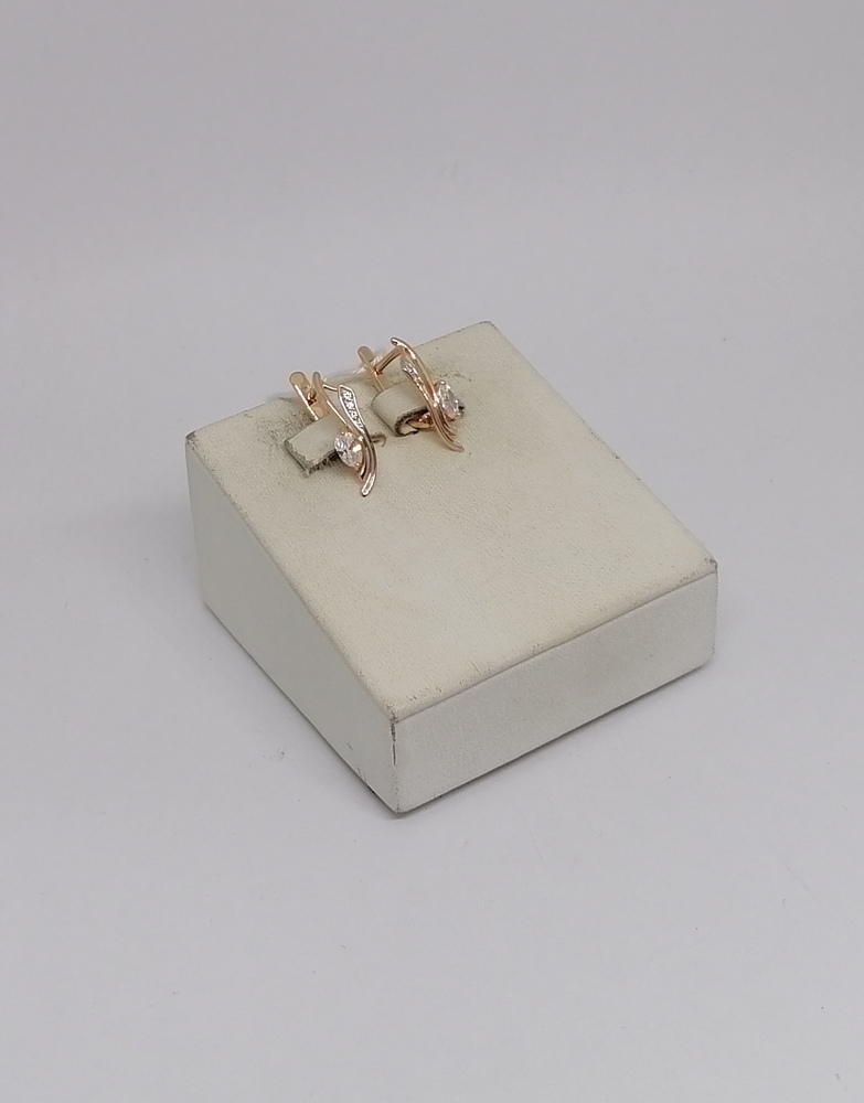 СЕРЬГИ С КАМНЯМИ (Au 585)