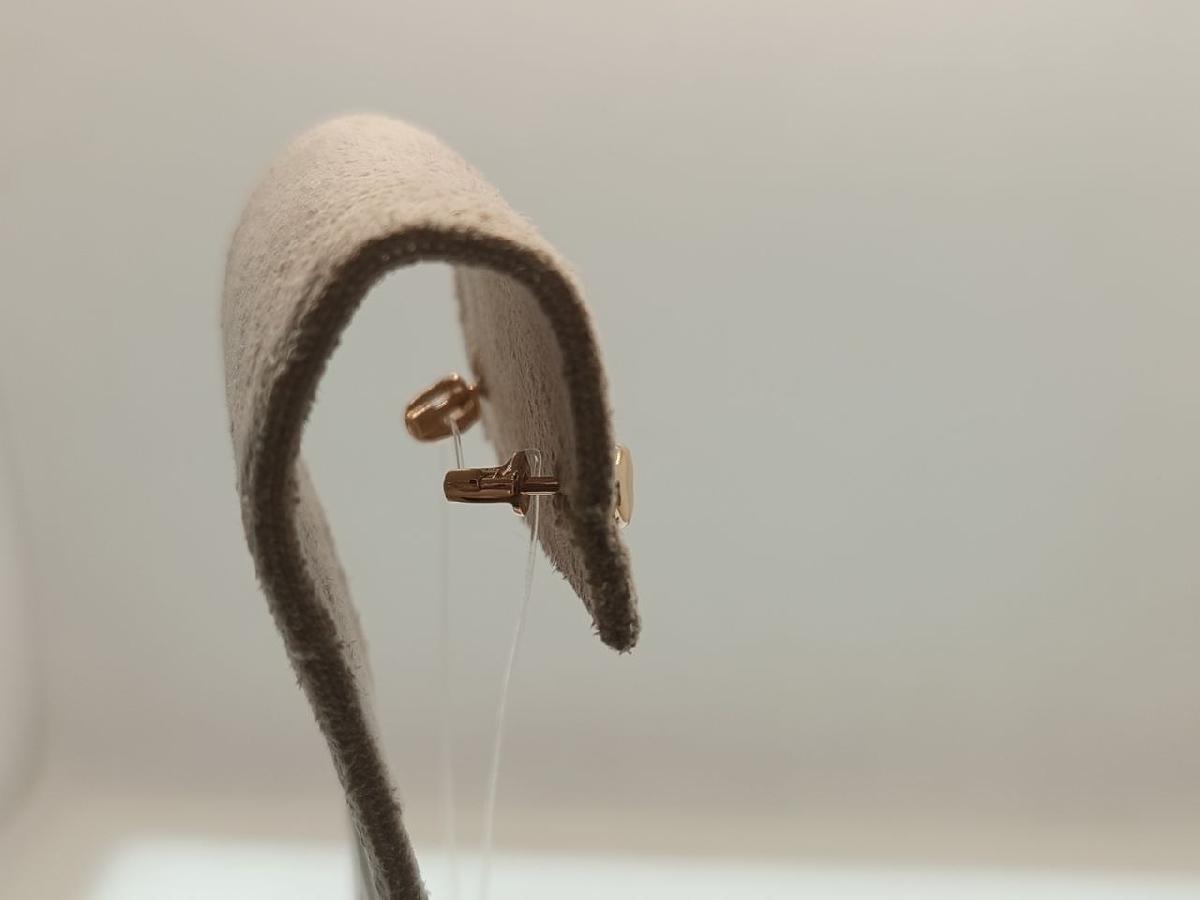 СЕРЬГИ ПУСЕТЫ без камня (Au 585)