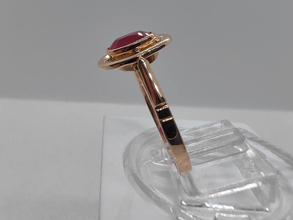 КОЛКМ583 КОЛЬЦО С КАМНЕМ (Au 583)