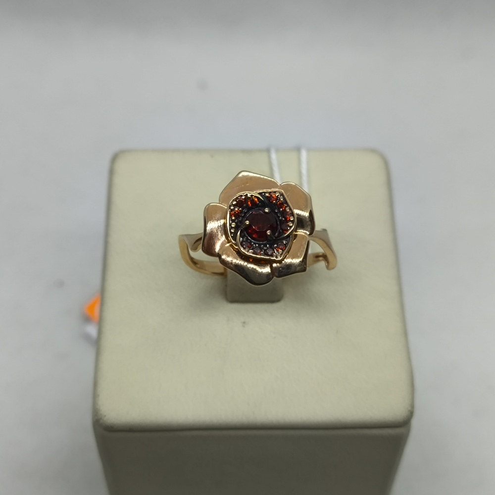 КОЛКМИ585 КОЛЬЦО С КАМНЯМИ (Au 585)