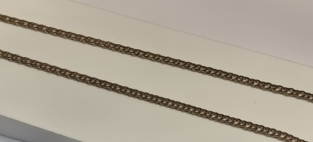 ЦЕПЬ ПОЛНОВЕСНАЯ Ромб двойной (Au 585)