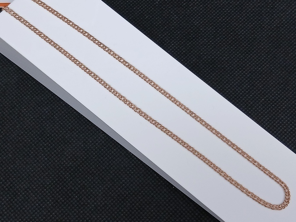 ЦЛР2585 ЦЕПЬ ПОЛНОВЕСНАЯ Ромб двойной (Au 585)