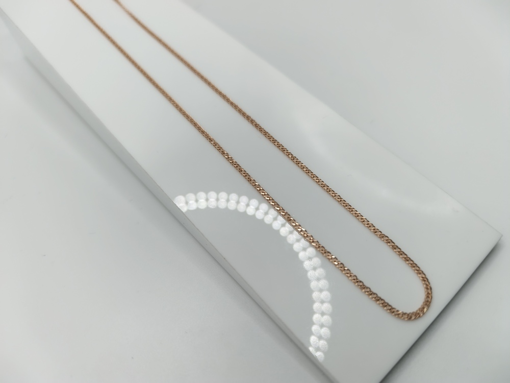 ЦЕПЬ ПОЛНОВЕСНАЯ Ромб двойной (Au 585)