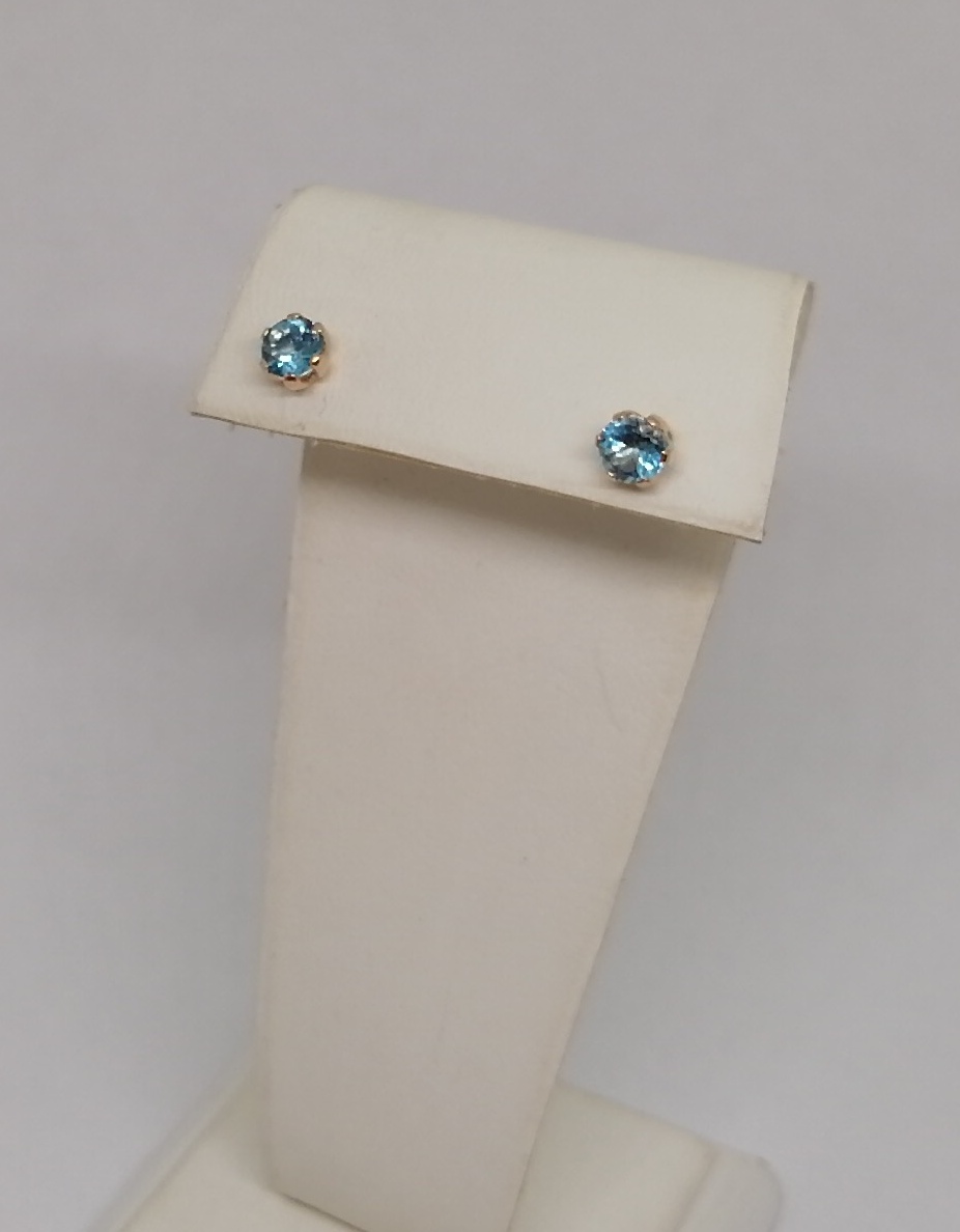 СПУС585 СЕРЬГИ ПУСЕТЫ (Au 585)