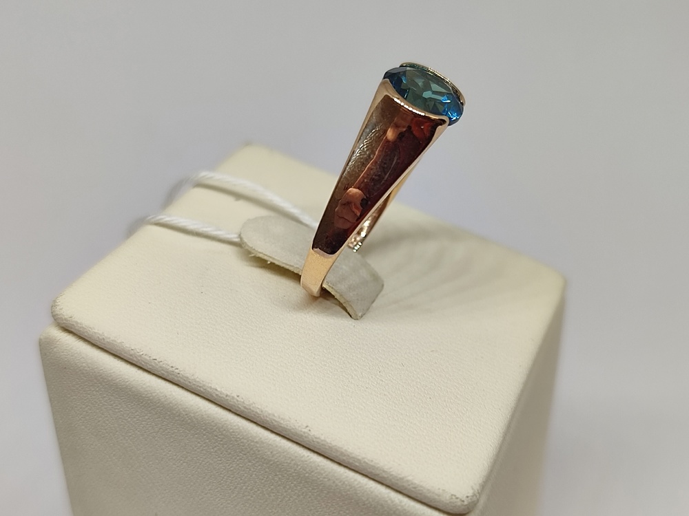 КОЛЬЦО С КАМНЕМ (Au 585)