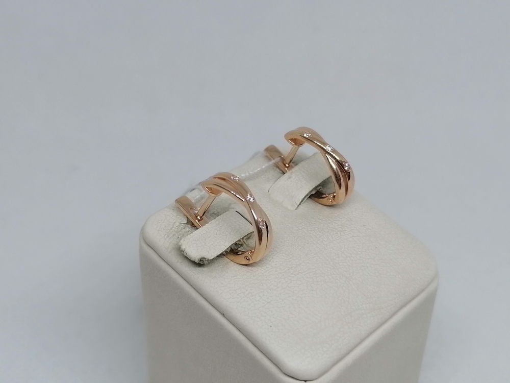 СЕРЬГИ С КАМНЯМИ (Au 585)