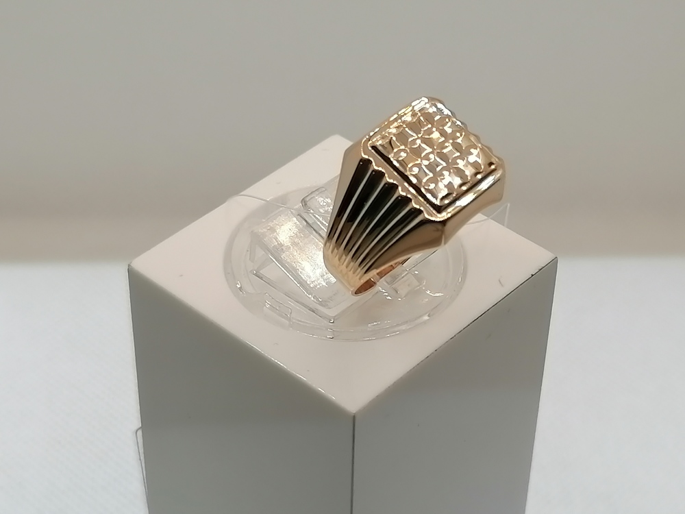 040127 КОЛЬЦО БЕЗ КАМНЯ (Au 585)