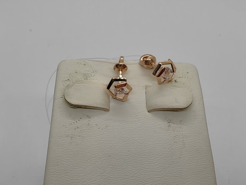 СЕРЬГИ ПУСЕТЫ (Au 585)