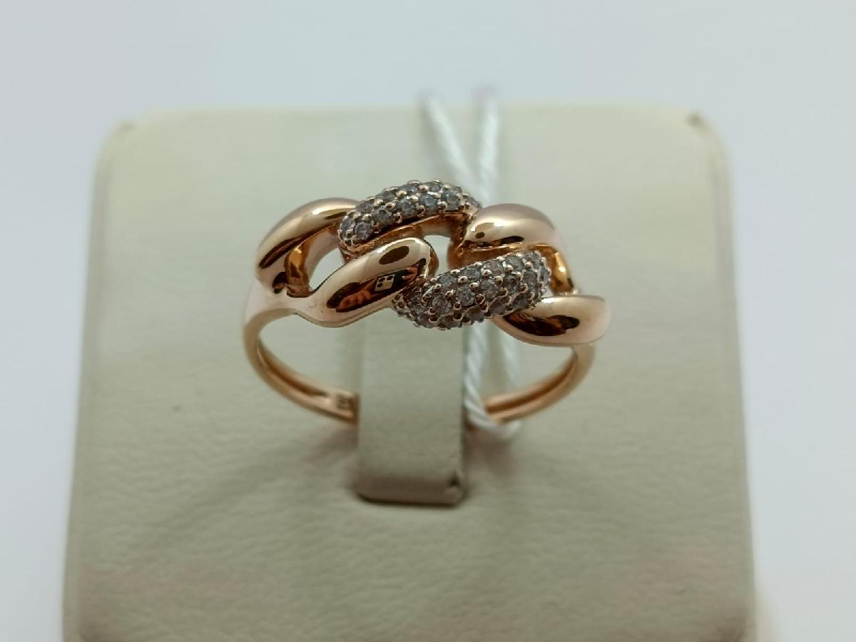 КОЛКМИ585 КОЛЬЦО С КАМНЯМИ (Au 585)