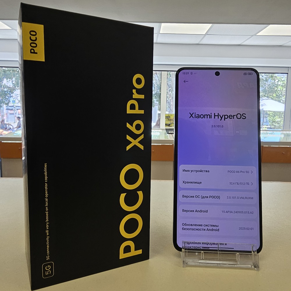 Смартфон Xiaomi POCO X6 PRO 12/512