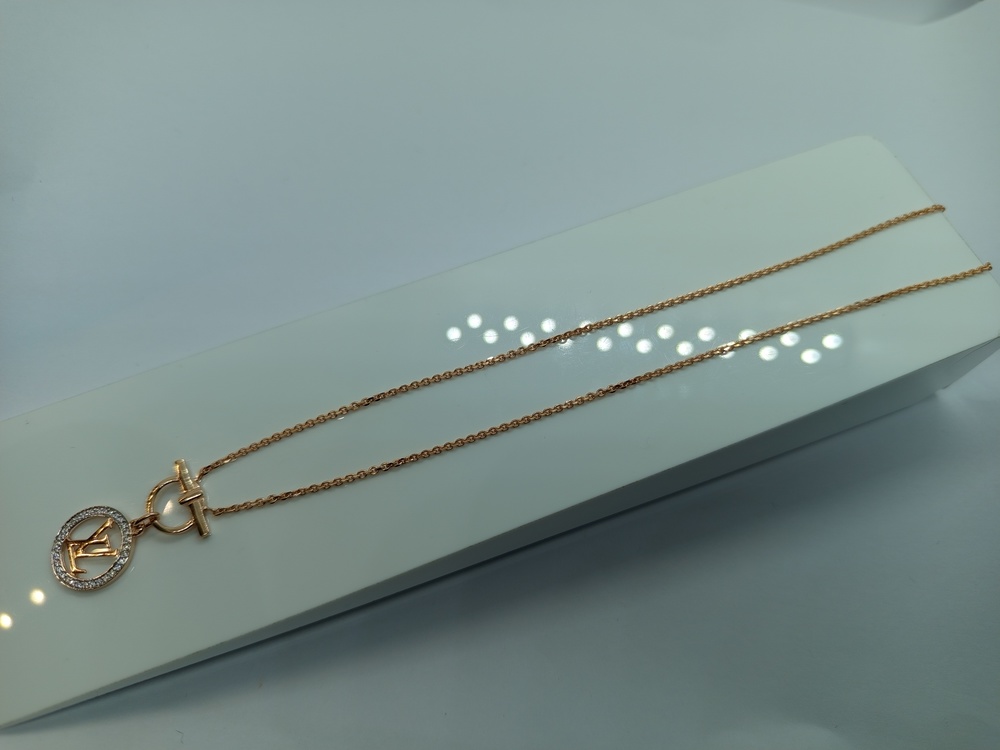 КОЛЬЕ С КАМНЯМИ (Au 585)