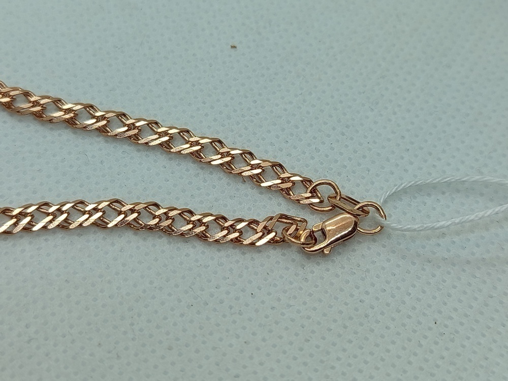 ЦЛР2585 ЦЕПЬ ПОЛНОВЕСНАЯ Ромб двойной (Au 585)