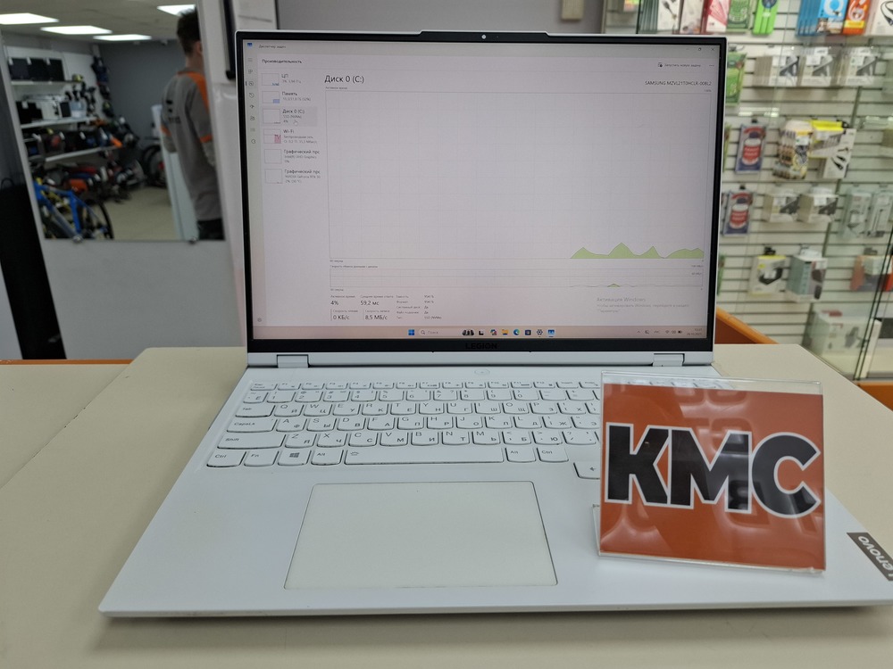 Ноутбук Lenovo legion 5 pro 16ith6h; Core i7-11800H, GeForce RTX 3060, 32 Гб, 1 Tb, Нет