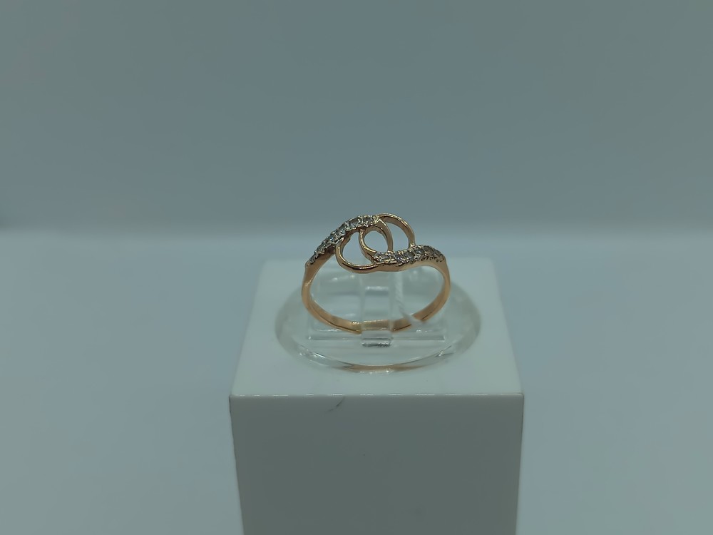 КОЛКМИ585 КОЛЬЦО С КАМНЯМИ (Au 585)