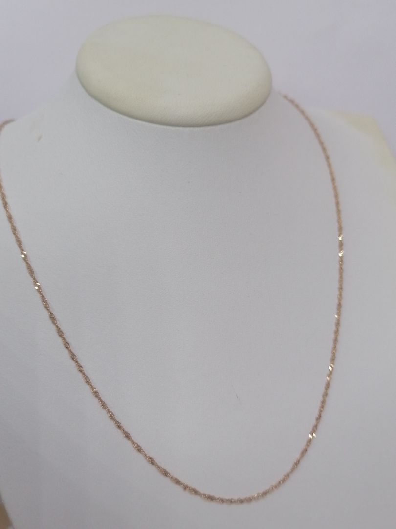 ЦЛСИ585 ЦЕПЬ ПОЛНОВЕСНАЯ Сингапур (Au 585)