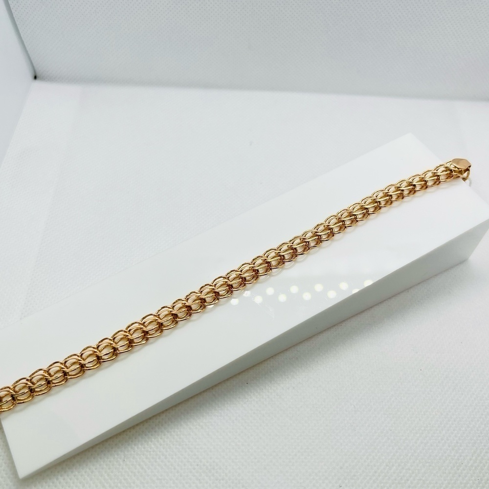 БРАСЛЕТ ПОЛНОВЕСНЫЙ Итальянка Au 585